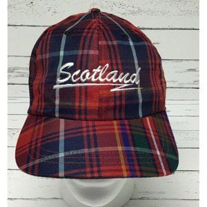 Scotland Tartan Plaid Hat Cap Baseball Hat
